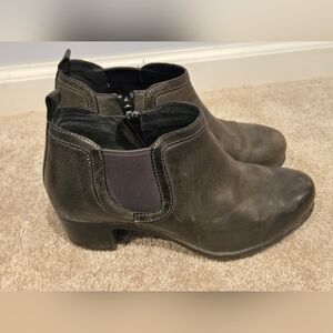 Dansko Gray Ankle Boots